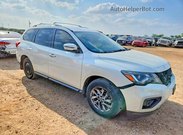 5N1DR2MN6JC606438 2018 NISSAN PATHFINDER White Դիմացի տեսք