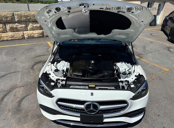 W1KAF4HB5SR283368 2025 MERCEDES-BENZ C-CLASS Белый Вид сзади