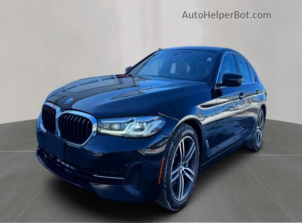 WBA13BJ05MWW91614 2021 BMW 5 SERIES Blue Tył prawy