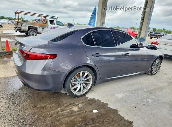 ZARFAMANXK7599319 2019 ALFA ROMEO GIULIA Серый Передняя правая четверть