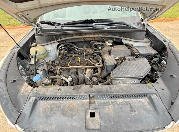 KM8J23A43HU352846 2017 HYUNDAI TUCSON Серебряный Вид панели приборов
