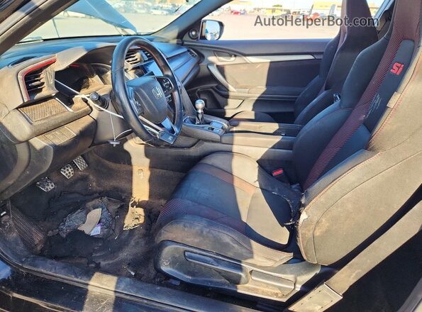 2HGFC3A57LH753829 2020 HONDA CIVIC Black Widok deski rozdzielczej