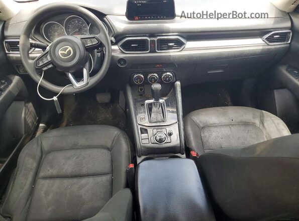 JM3KFABL8H0215813 2017 MAZDA CX-5 Blue Widok zestawu wskaźników