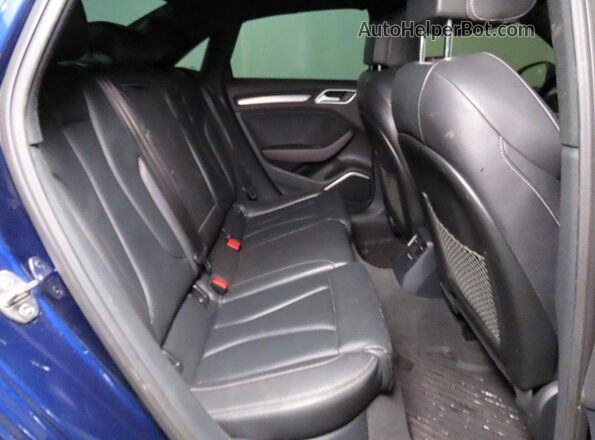 WAUB1GFF6KA100141 2019 AUDI S3 Blue Front interior view