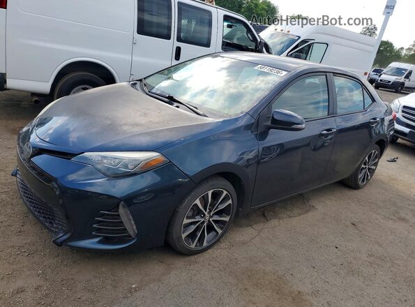 2T1BURHE9HC782141 2017 TOYOTA COROLLA Blue 