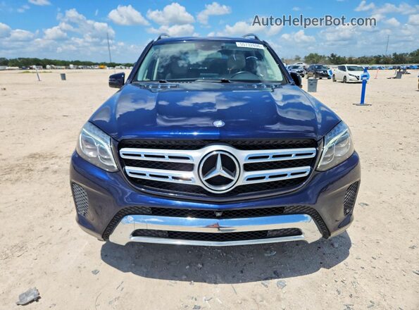 4JGDF6EEXHA829635 2017 MERCEDES-BENZ GLS Blue Հետևի տեսք