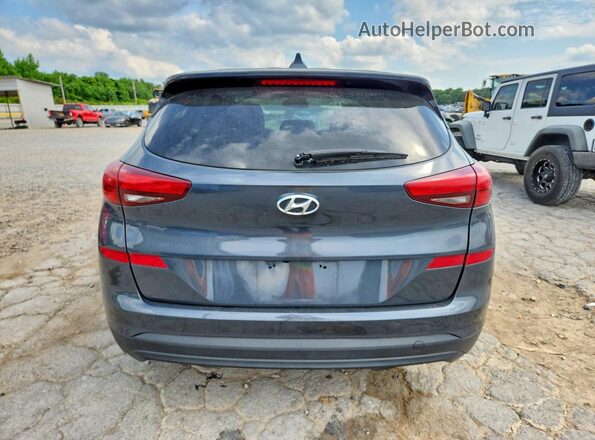 KM8J2CA46KU938061 2019 HYUNDAI TUCSON Синий Вид салона спереди