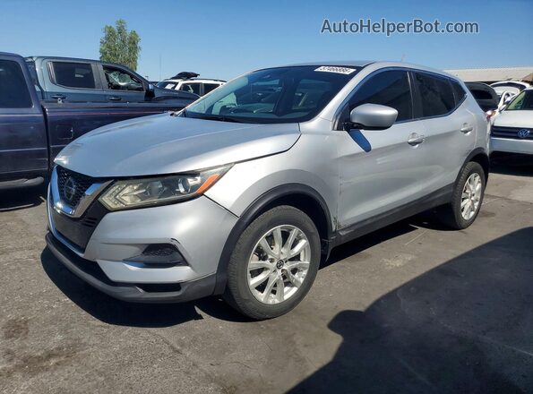JN1BJ1CW3LW644799 2020 NISSAN ROGUE Silver უკანა მარცხენა