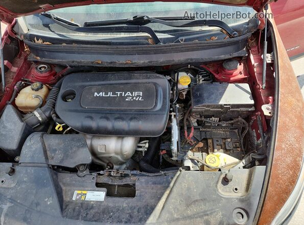 1C4PJLCB0GW336507 2016 JEEP CHEROKEE Red Vista del compartimento del motor