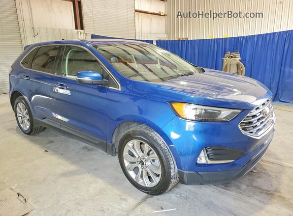 2FMPK4K93PBA44686 2023 FORD EDGE Blue 
