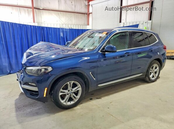 5UXTR9C55JLD74149 2018 BMW X3 Blue 