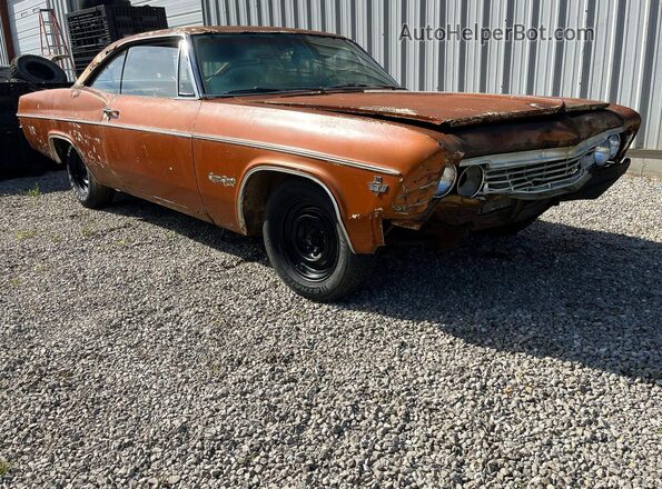 168376S284120 1966 CHEVROLET IMPALA Orange Tył lewy