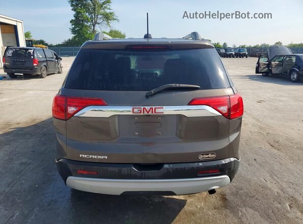 1GKKNLLA9KZ146626 2019 GMC ACADIA Brown Widok wnętrza z przodu