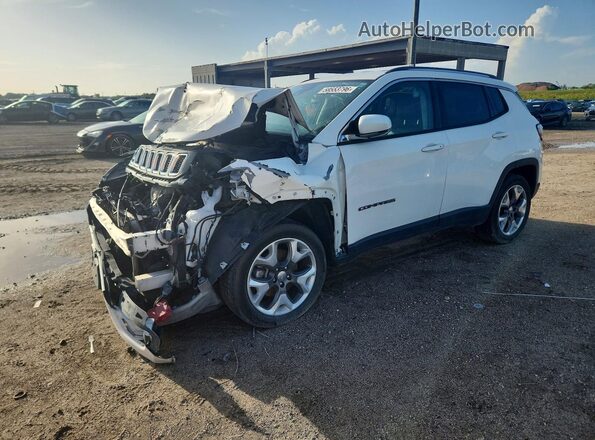 3C4NJDCB2MT527473 2021 JEEP COMPASS White Հետևի ձախ