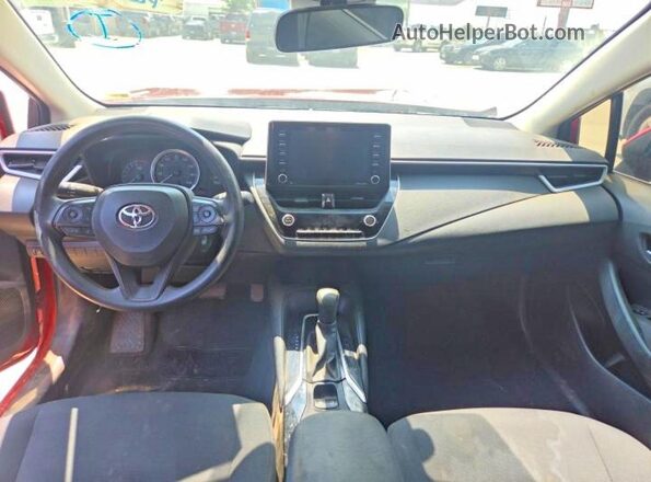 5YFEPMAE0MP188193 2021 TOYOTA COROLLA Red Widok tylnych siedzeń