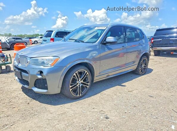 5UXWX9C50G0D78591 2016 BMW X3 Серый 