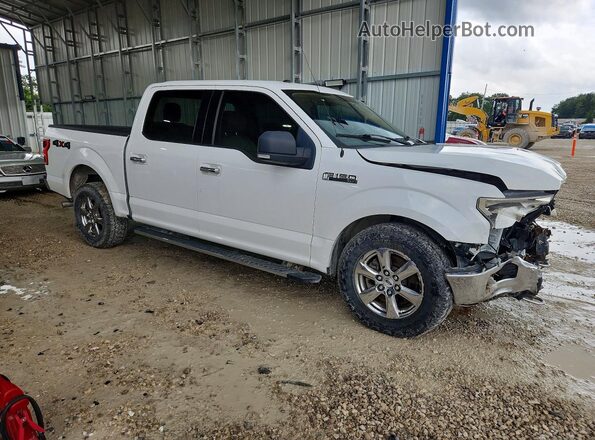 1FTEW1EBXJFA00784 2018 FORD F150 White Widok z przodu