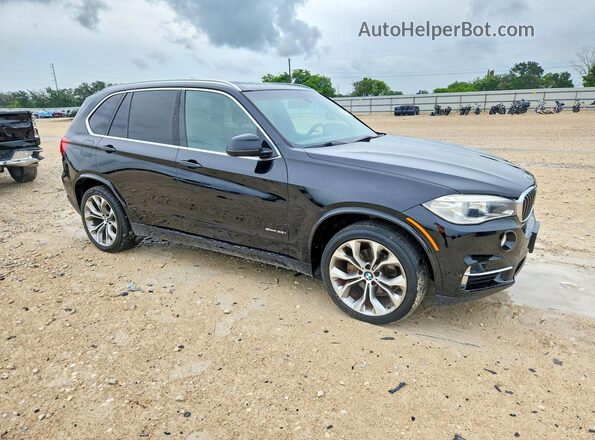 5UXKR2C56J0X09291 2018 BMW X5 Black Widok z przodu
