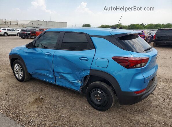 KL79MMSL5TB011477 2026 CHEVROLET TRAILBLAZER Blue უკანა მარჯვენა