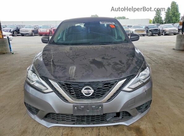 3N1AB7AP1JY251722 2018 NISSAN SENTRA Серый Вид сзади