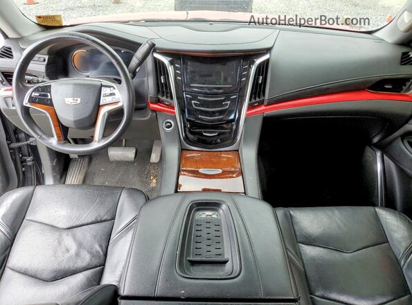 1GYS3BKJ7HR346548 2017 CADILLAC ESCALADE Красный 