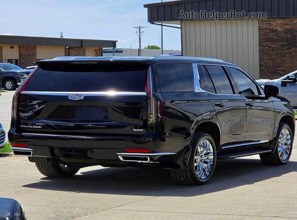1GYS4CKL6PR510374 2023 CADILLAC ESCALADE Black წინა ხედი