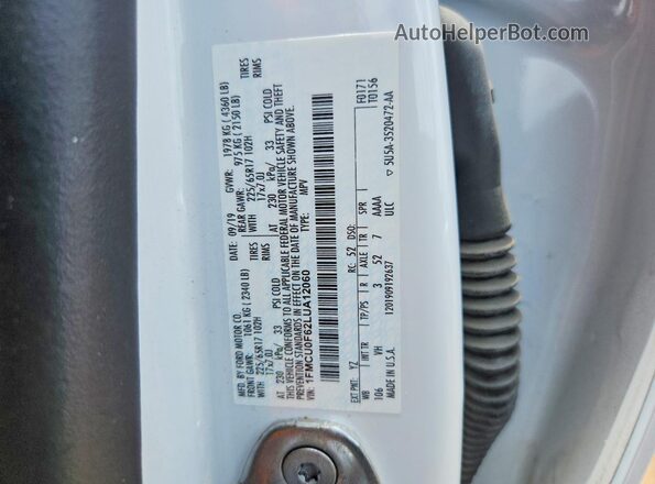 1FMCU0F62LUA12060 2020 FORD ESCAPE White 