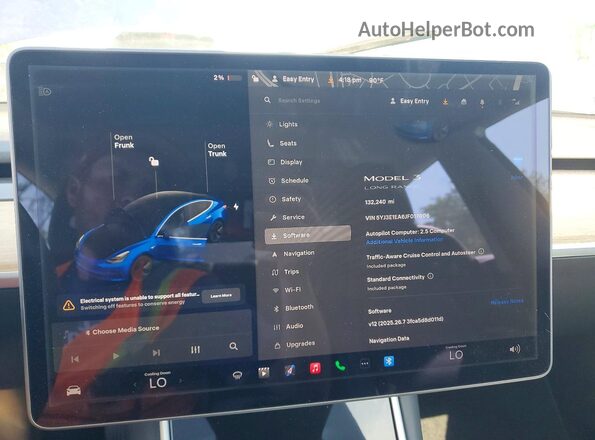 5YJ3E1EA6JF017006 2018 TESLA MODEL 3 Blue 