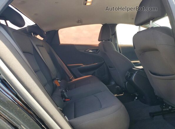 1G1ZD5STXLF097654 2020 CHEVROLET MALIBU Black Rear interior view