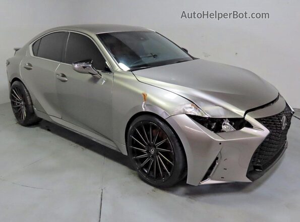 JTHAA1D20M5113277 2021 LEXUS IS Silver 