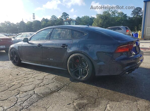 WAUWFAFC7HN034304 2017 AUDI S7 Black Հետևի աջ