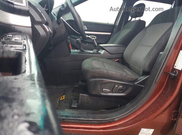 1FM5K8D84GGB35011 2016 FORD EXPLORER Maroon 