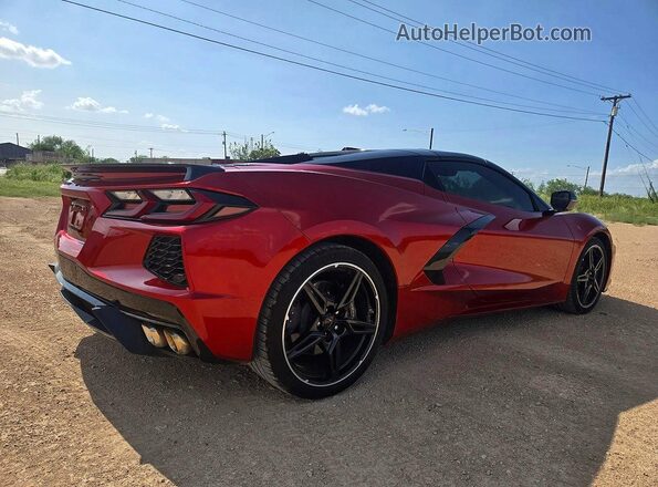 1G1YA3D45R5119217 2024 CHEVROLET CORVETTE Red წინა ხედი