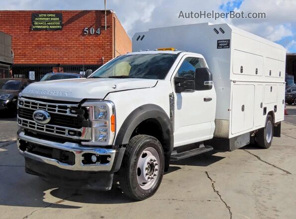 1FDUF4HN1RDA14367 2024 FORD F450 White Rear right