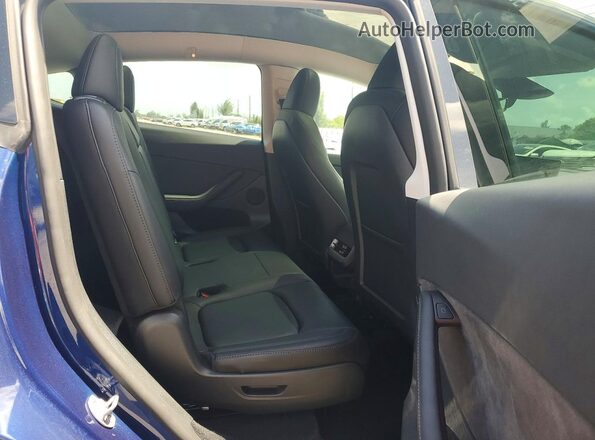 7SAYGAEE6PF850531 2023 TESLA MODEL Blue ძრავის განყოფილების ხედი