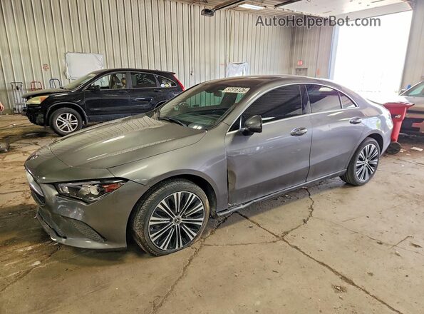 W1K5J4HBXMN216811 2021 MERCEDES-BENZ CLA-CLASS Gray უკანა მარცხენა