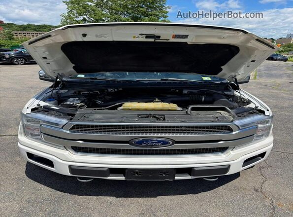 1FTEW1E47KFC38742 2019 FORD F150 White Հետևի տեսք