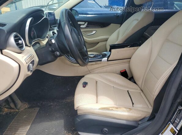 55SWF4JB4HU222472 2017 MERCEDES-BENZ C-CLASS Black Вид панелі приладів
