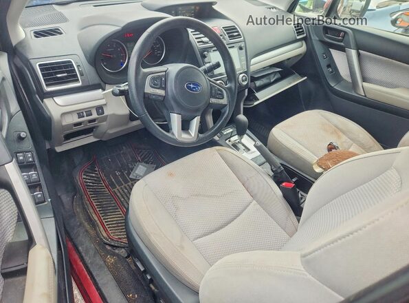 JF2SJAEC8HH441968 2017 SUBARU FORESTER Red 