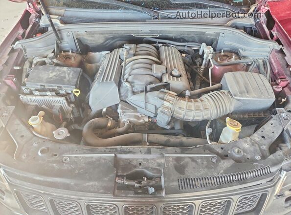 1C4RJFDJXGC475576 2016 JEEP GRAND Burgundy VIN კოდის სტიკერის ხედი