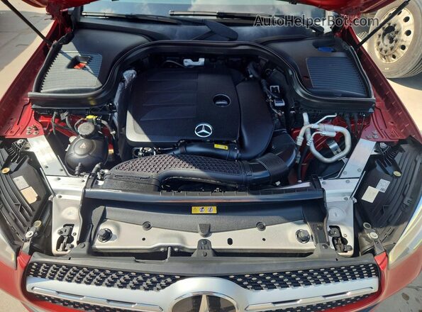 WDC0J8EB3LF672913 2020 MERCEDES-BENZ GLC-CLASS Red Widok komory silnika