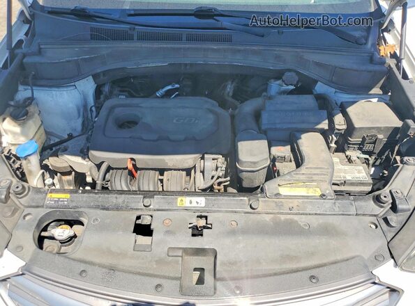 5XYZTDLB3HG382422 2017 HYUNDAI SANTA FE White Widok naklejki z numerem VIN