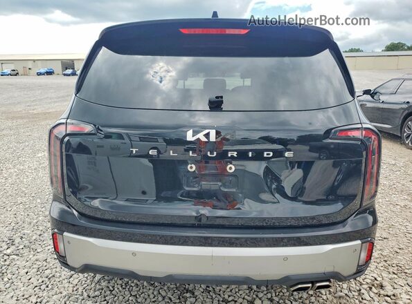 5XYP34GC3PG357898 2023 KIA TELLURIDE Black Вид салону спереду