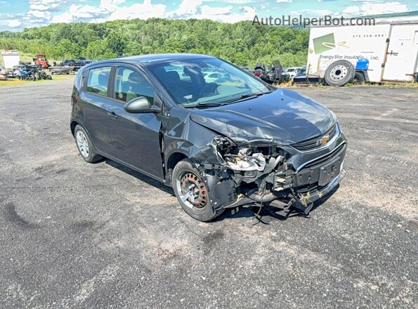 1G1JG6SB9K4137282 2019 CHEVROLET SONIC Charcoal 