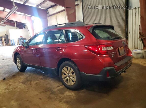 4S4BSABC6K3237914 2019 SUBARU OUTBACK Red Rear right
