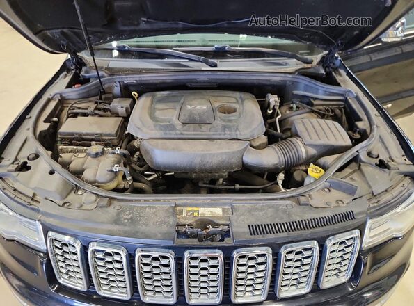 1C4RJFCG3JC387871 2018 JEEP GRAND Black VIN კოდის სტიკერის ხედი
