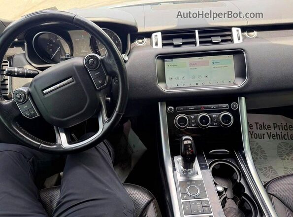 SALWR2FV4HA686301 2017 LAND ROVER RANGE ROVER Gray უკანა სავარძლების ხედი