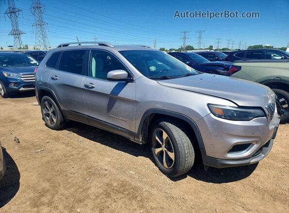1C4PJMDN9KD216594 2019 JEEP CHEROKEE Silver წინა ხედი