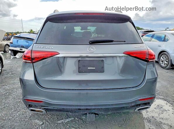 4JGFB4KB3LA007965 2020 MERCEDES-BENZ GLE Gray წინა სალონის ხედი