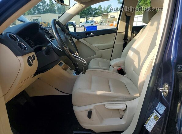 WVGAV7AX2GW602587 2016 VOLKSWAGEN TIGUAN Blue Առջևի վահանակի տեսք